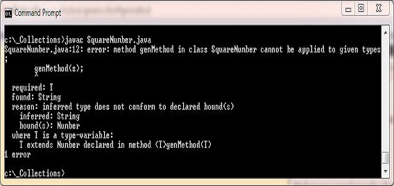 Compile generic method Compile generic method