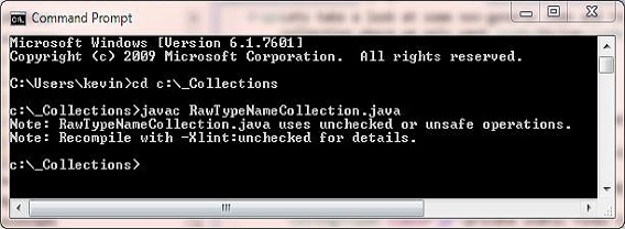 Compile raw type 1 Compile raw type 1