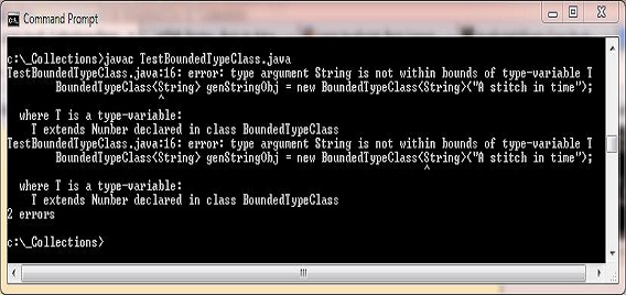 Compile test bounded class Compile test bounded class