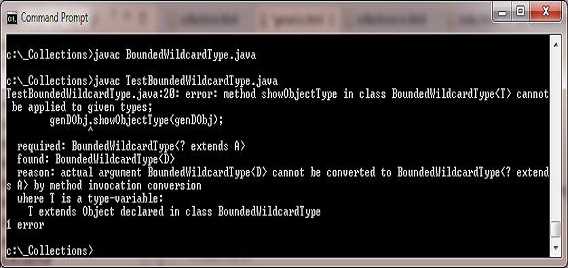 Compile test bounded wilcard class Compile test bounded wilcard class