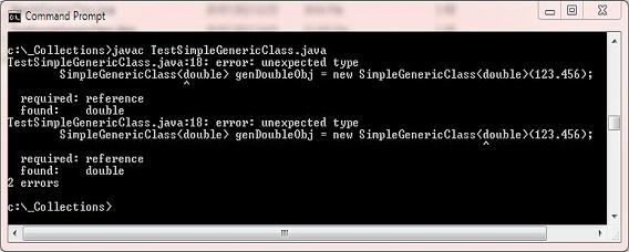Compile test generic class Compile test generic class