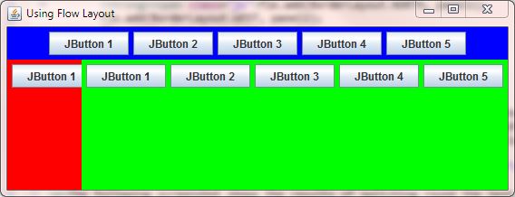 Java 8 Swing - Layout Managers