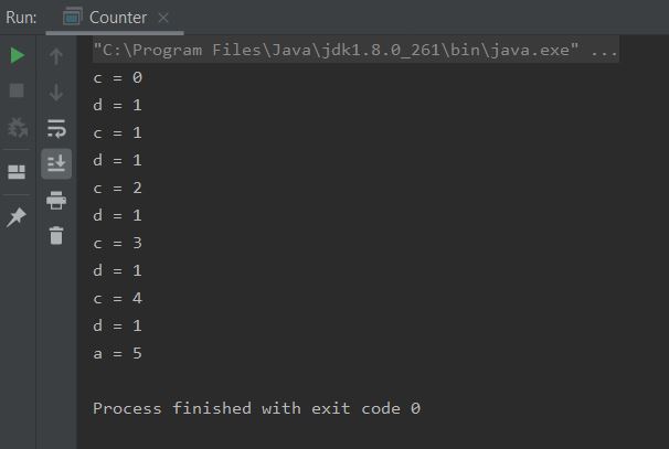 run counter 3 run counter 3