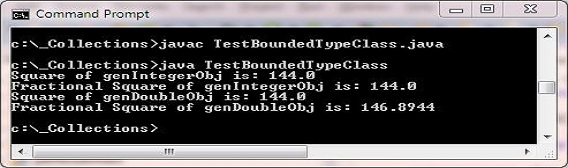 Run test bounded class Run test bounded class